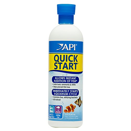 API QUICK START Saldūdens un sālsūdens akvārija nitrificējošo baktēriju 16-unces pudele