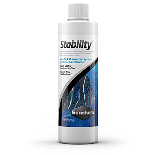 Seachem Stability zivju tvertnes stabilizators - saldūdens un jūras akvārijiem 500 ml