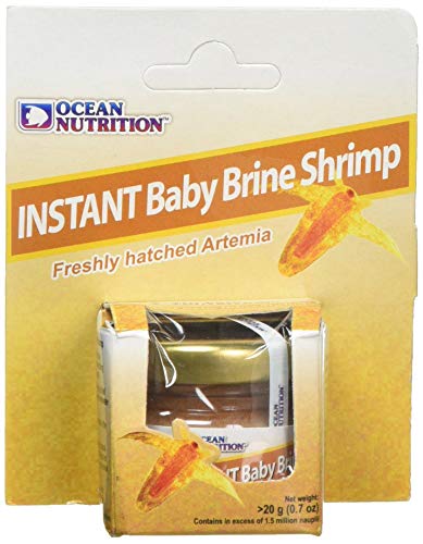 Ocean Nutrition Instant bērnu sālījuma garneles 0,7 unces (20 grami) burka