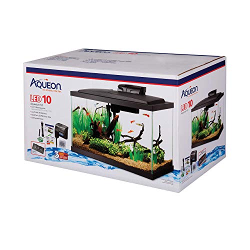 Aqueon Aquarium sākuma komplekts ar LED apgaismojumu