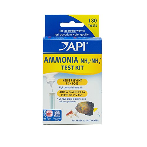API AMMONIA 130-Test saldūdens un sālsūdens akvārija ūdens testa komplekts